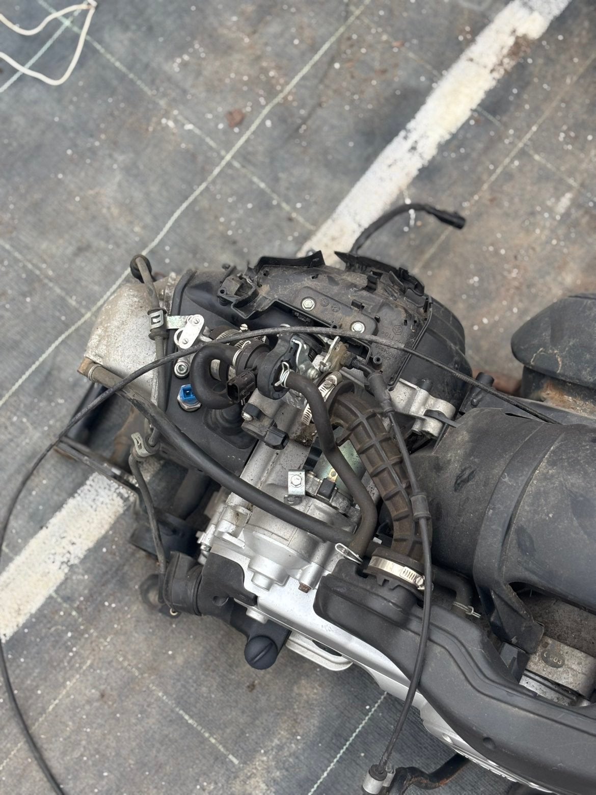Piaggio Zip iGET blok met achterband, Fietsen en Brommers, Ophalen of Verzenden, Gebruikt, Blok, Piaggio