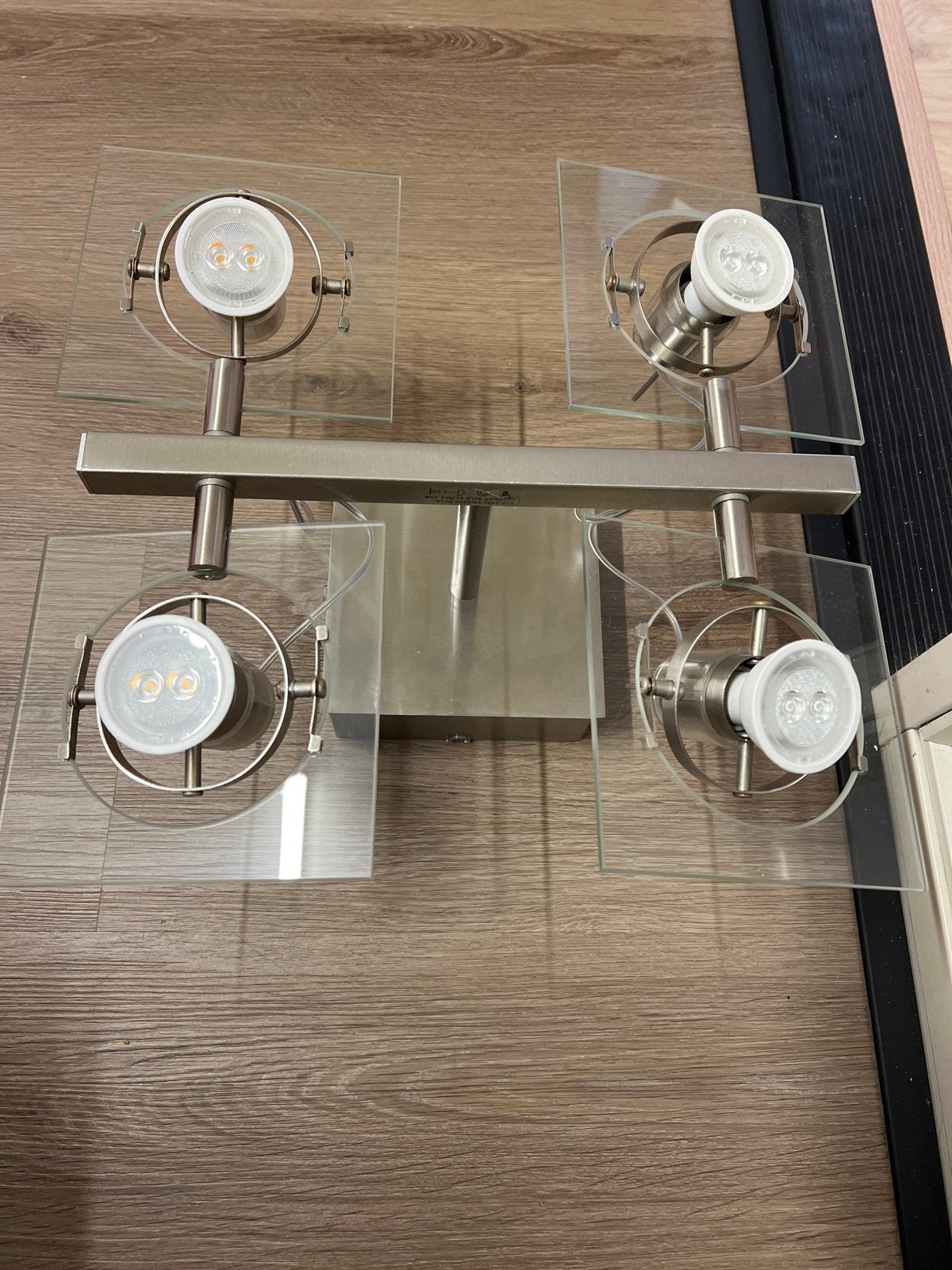 IKEA Plafondlamp - Stijlvol en veelzijdig, Metaal, GU10, Zo goed als nieuw, Zilver
