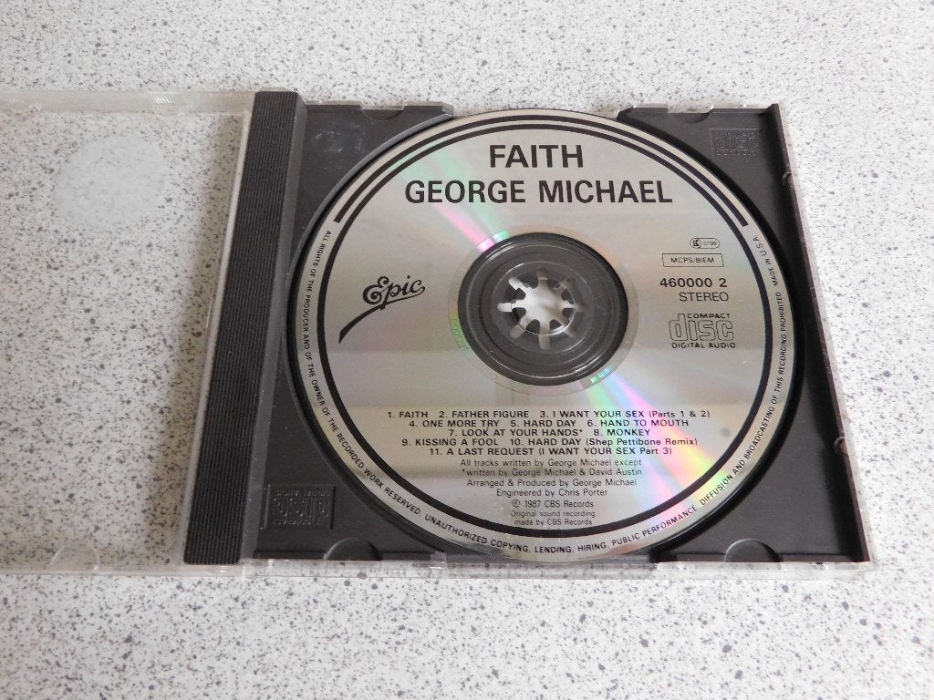CD George Michael Faith 1987 CBS Records, Cd's en Dvd's, Cd's | Pop, Ophalen of Verzenden, 1980 - 1989, Zo goed als nieuw