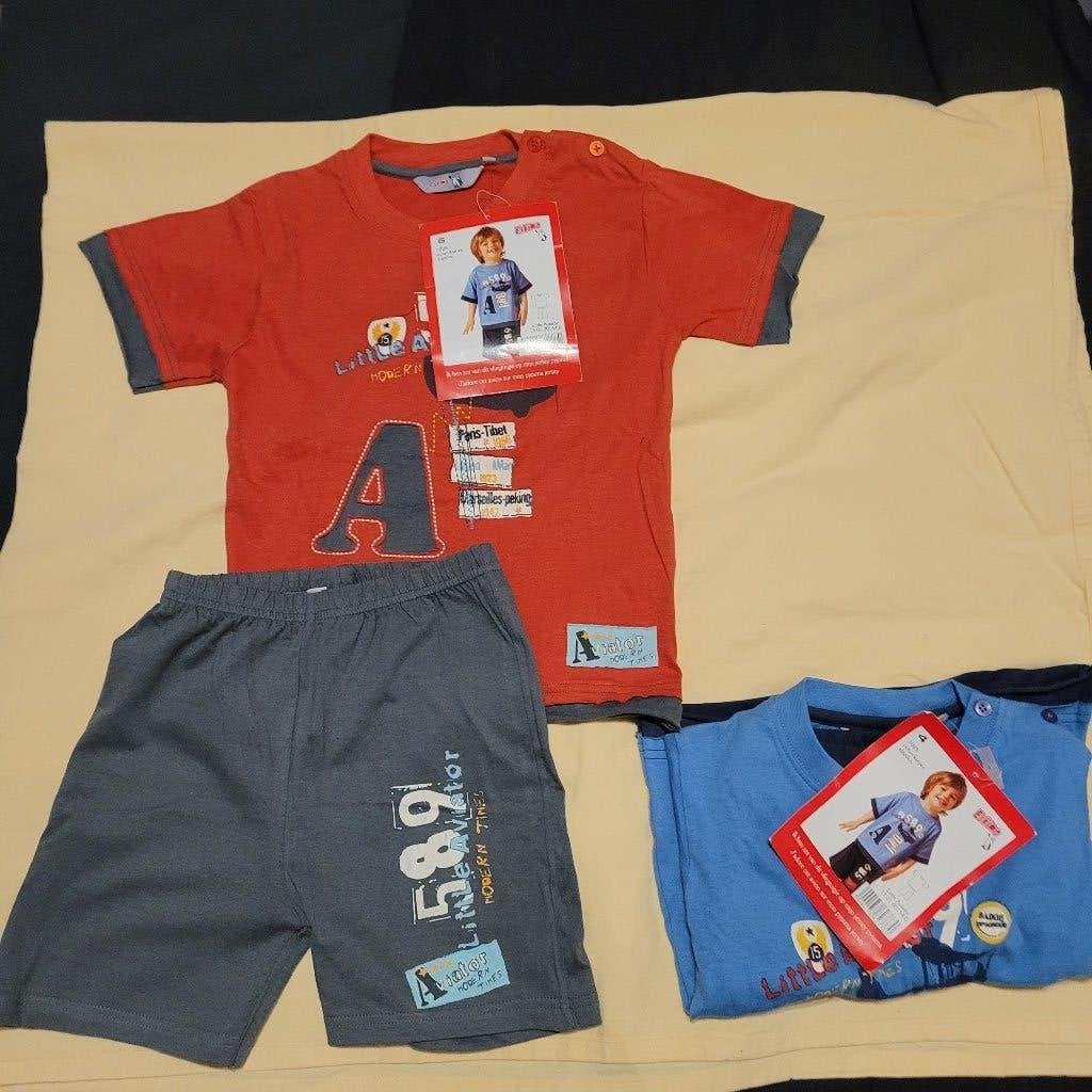 merk jongens shortama/pyjama (nieuw), Ophalen of Verzenden, Nieuw, Eskimo, Jongen