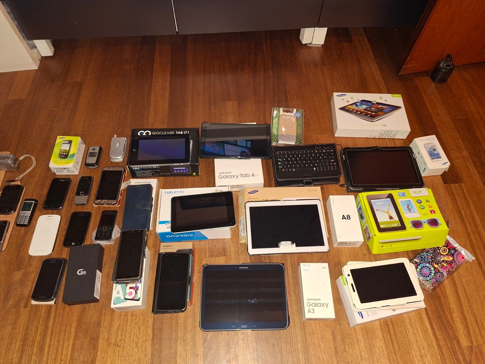 partij oude mobiel  en tablet, Telecommunicatie, Ophalen, Overige typen