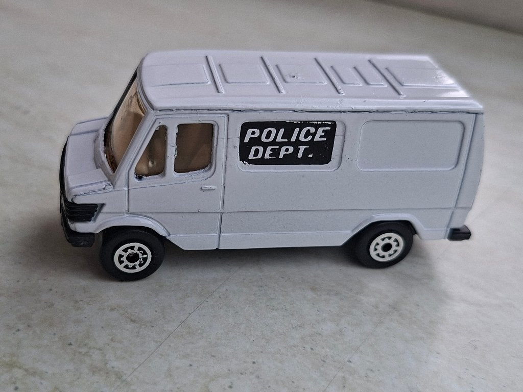 Mercedes Van 307D 3 inch Police Dept., Ophalen of Verzenden, Nieuw, Auto
