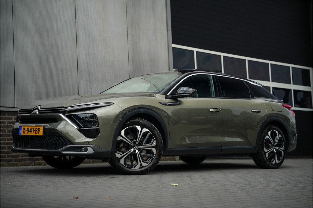 Citroën C5 X 1.6 Plug-in Hybrid 225 pk Business Plus BTW-Au, Gebruikt, 4 cilinders, Leder, Hybride Elektrisch/Benzine
