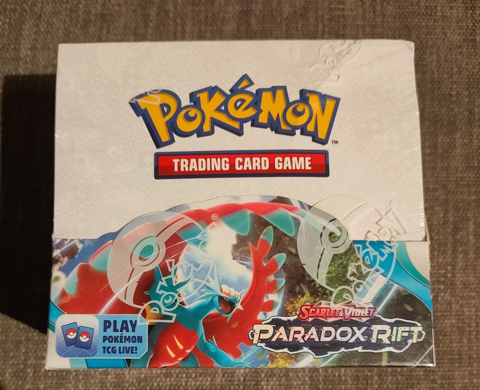 Paradox rift booster box boosterbox Engels Pokémon seal, Hobby en Vrije tijd, Verzamelkaartspellen | Pokémon, Ophalen of Verzenden