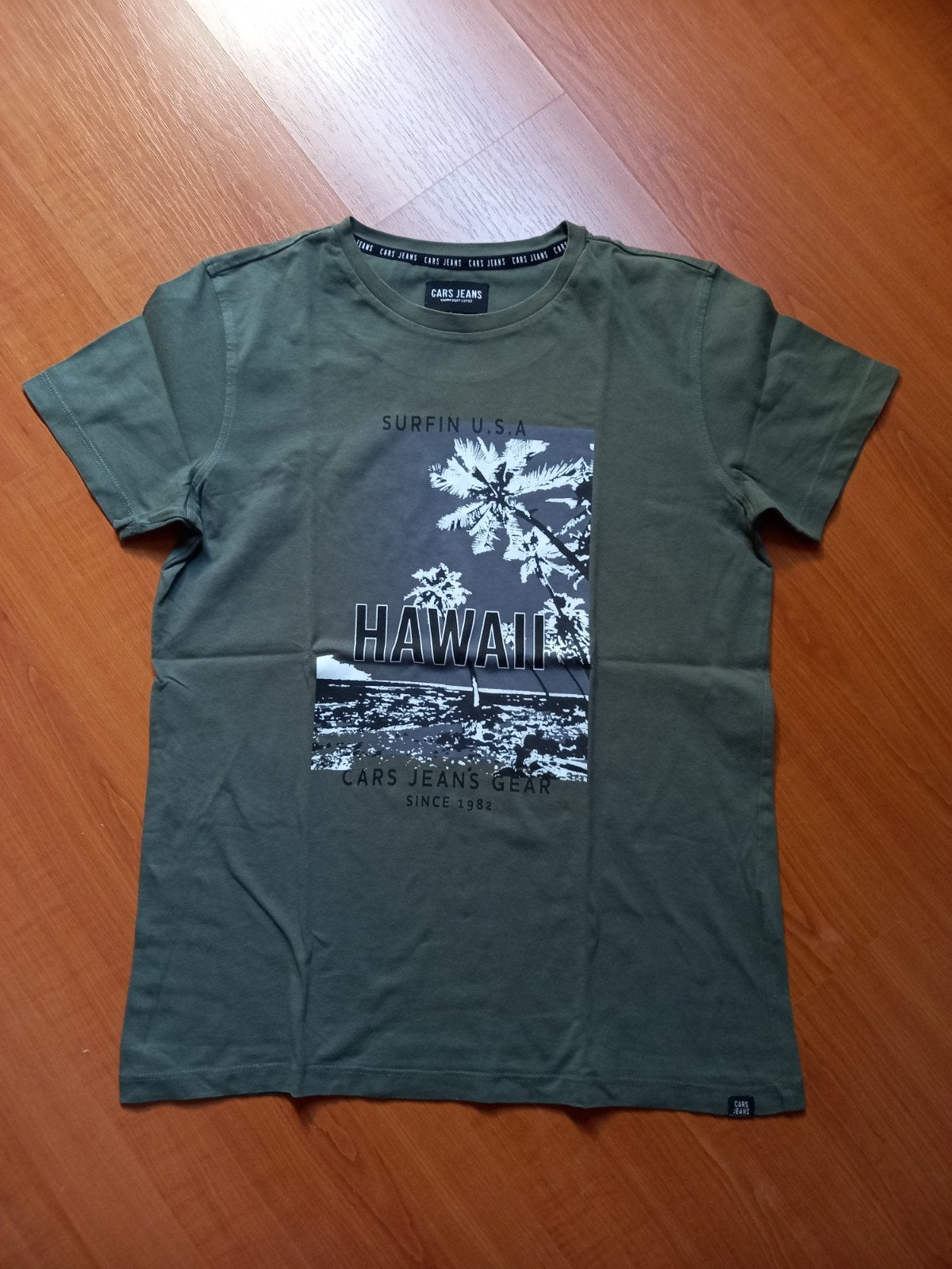 Cars jeans t-shirt maat 164, Ophalen of Verzenden, Zo goed als nieuw, Shirt of Longsleeve, Jongen