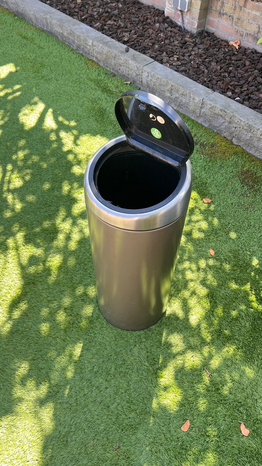 Brabantia Prullenbak, Ophalen, Gebruikt, Rvs, 75 – 100