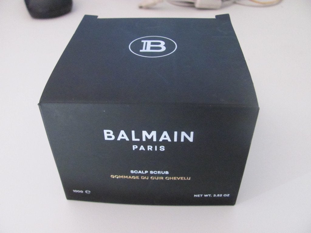 Balmain Scalp Scrub - detox voor haar en hoofdhuid, Ophalen of Verzenden, Nieuw, Bodylotion, Crème of Olie