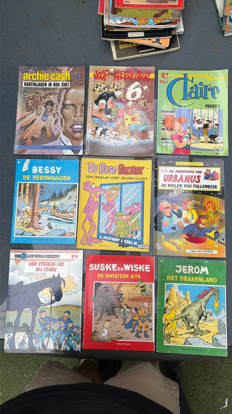 Partij stripboeken, Boeken, Meerdere stripboeken, Ophalen of Verzenden, Zo goed als nieuw