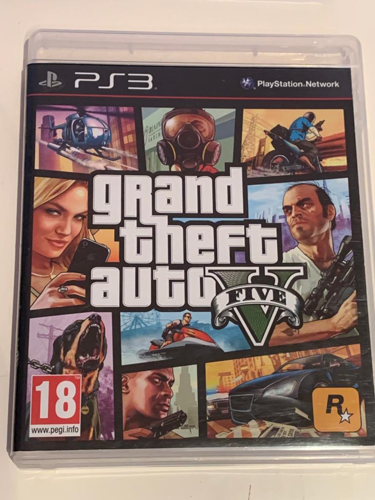 Ps3 grand theft auto V / gta 5, Avontuur en Actie, Vanaf 18 jaar, 1 speler, Ophalen of Verzenden
