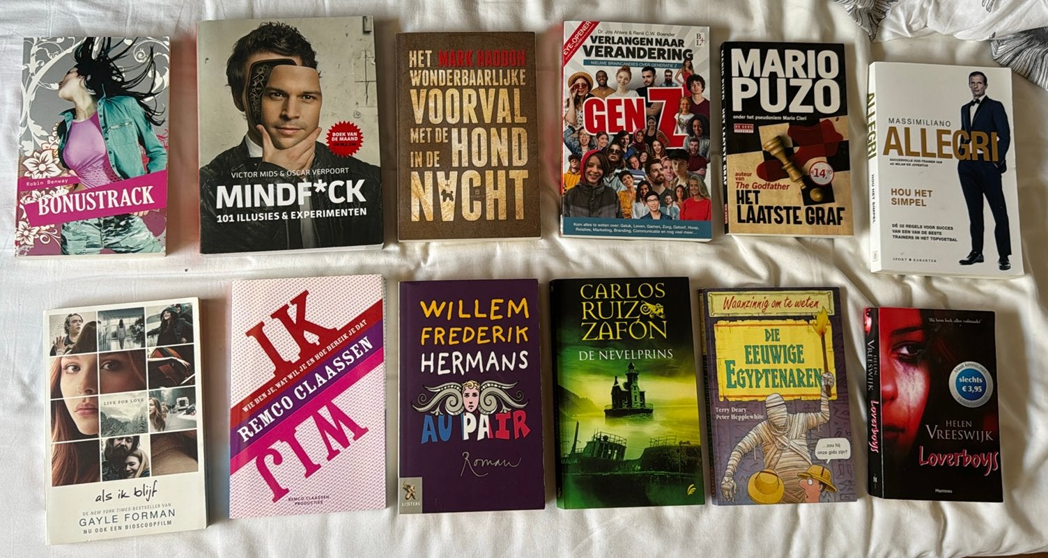 12 mooie boeken!, Boeken, Romans, Ophalen, Zo goed als nieuw