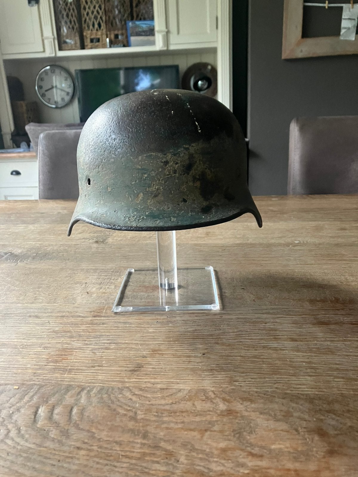 Duitse stahlhelm m40, Ophalen of Verzenden, Landmacht, Duitsland, Helm of Baret