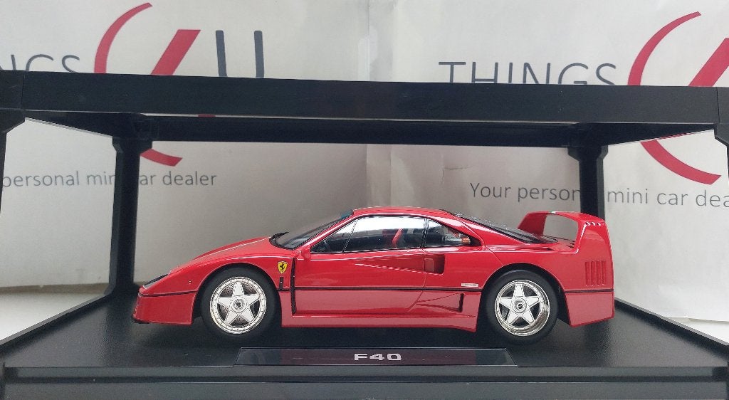 KK-Scale 1:18 Ferrari F40 Italia Design rood/wit/groen nieuw, Ophalen of Verzenden, Nieuw, Auto, Overige merken