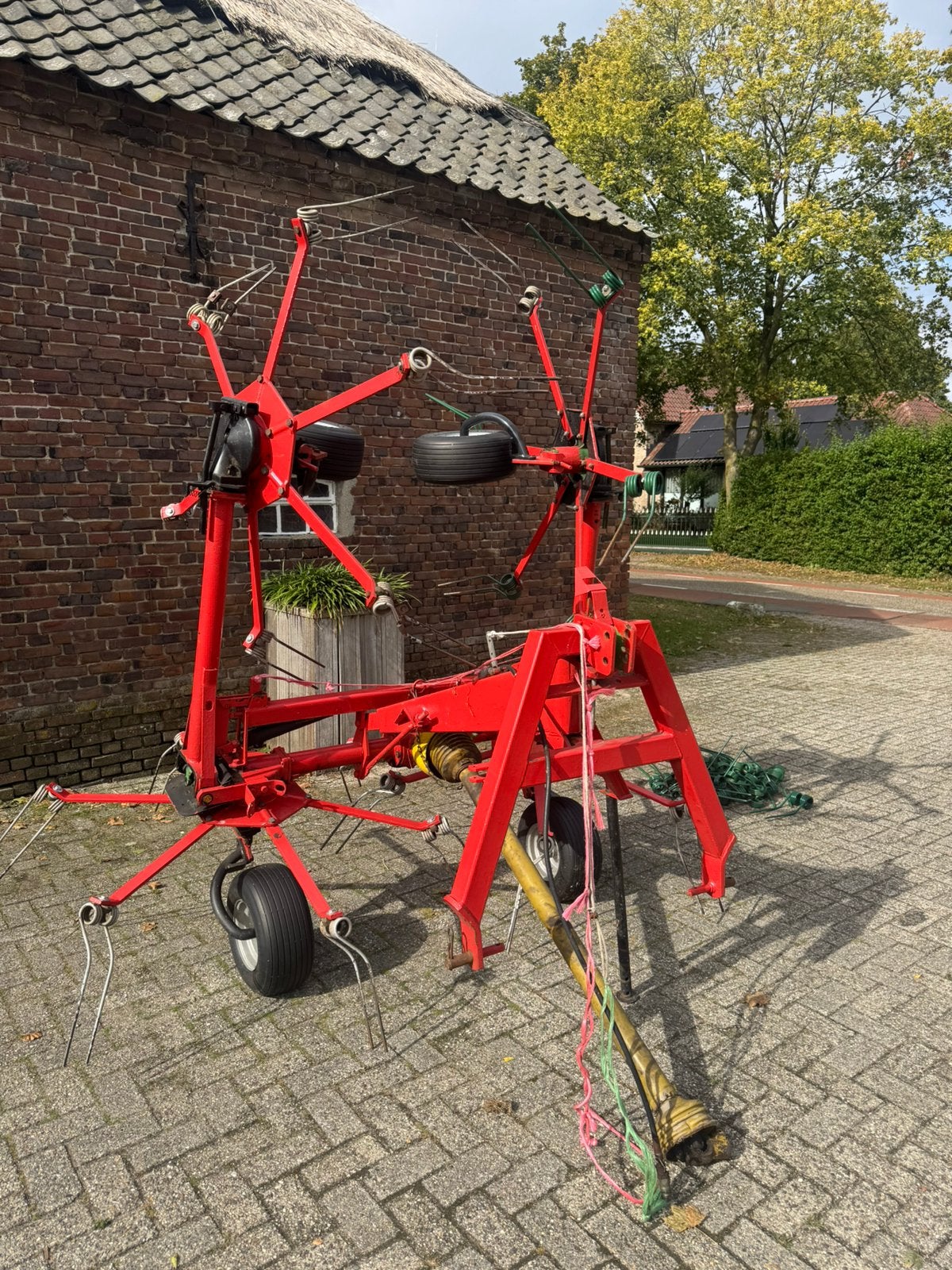 weidesleep weisleep manegevlakker schudder hooischudder, Ophalen, Akkerbouw, Weidebouw