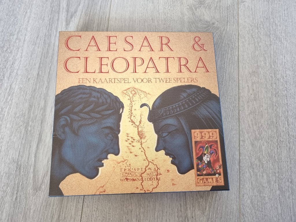 Caesar & Cleopatra, Een of twee spelers, Ophalen of Verzenden, Zo goed als nieuw, 999 Games