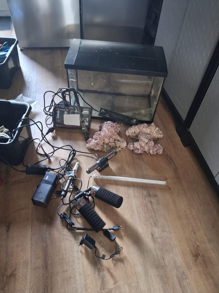 Aquarium, Dieren en Toebehoren, Vissen | Aquaria en Toebehoren, Ophalen, Zo goed als nieuw, Leeg aquarium