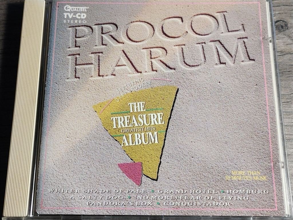 Procol Harum ‎- The Treasure Album [Greatest Hits], Ophalen of Verzenden, Zo goed als nieuw, Poprock
