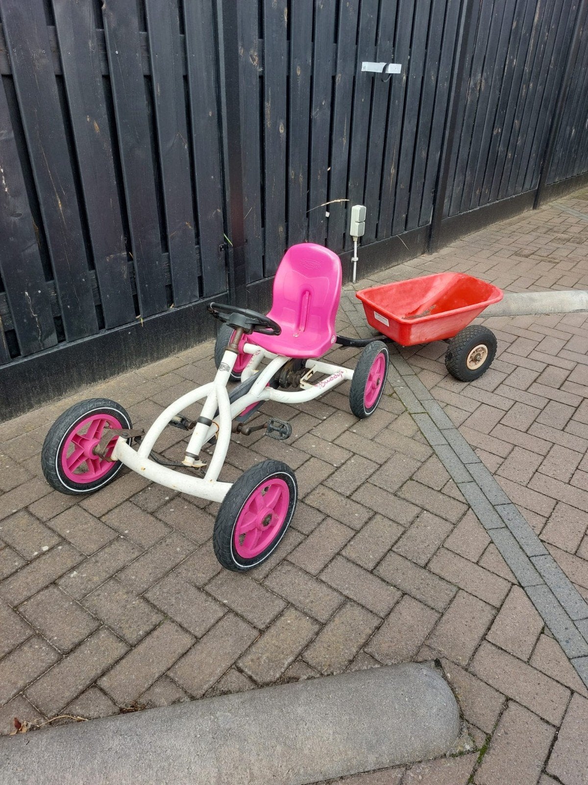Mooie Berg Buddy skelter met kar, Ophalen, Gebruikt, Berg, Met kar of aanhanger
