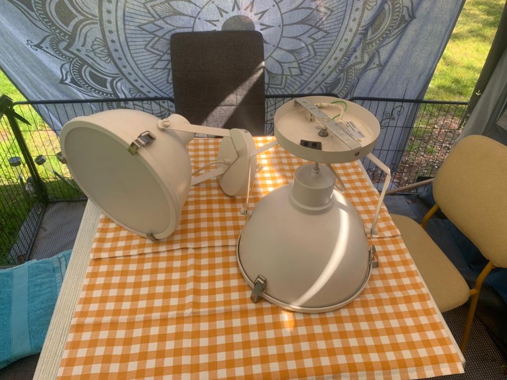 Karwei Plafondlamp Magnus (artikelnummer 545961), Ophalen of Verzenden, Gebruikt, Overige materialen, Industrieel