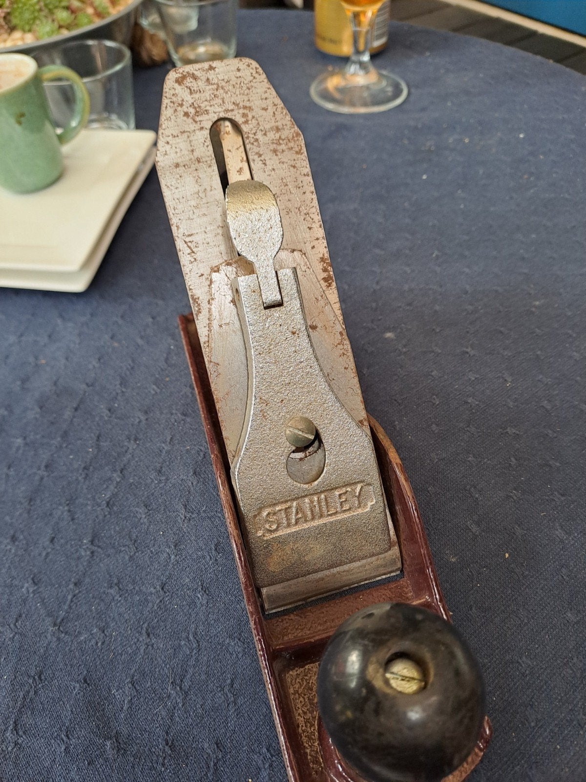 Vintage Stanley schaaf - Houtbewerking gereedschap, Ophalen of Verzenden