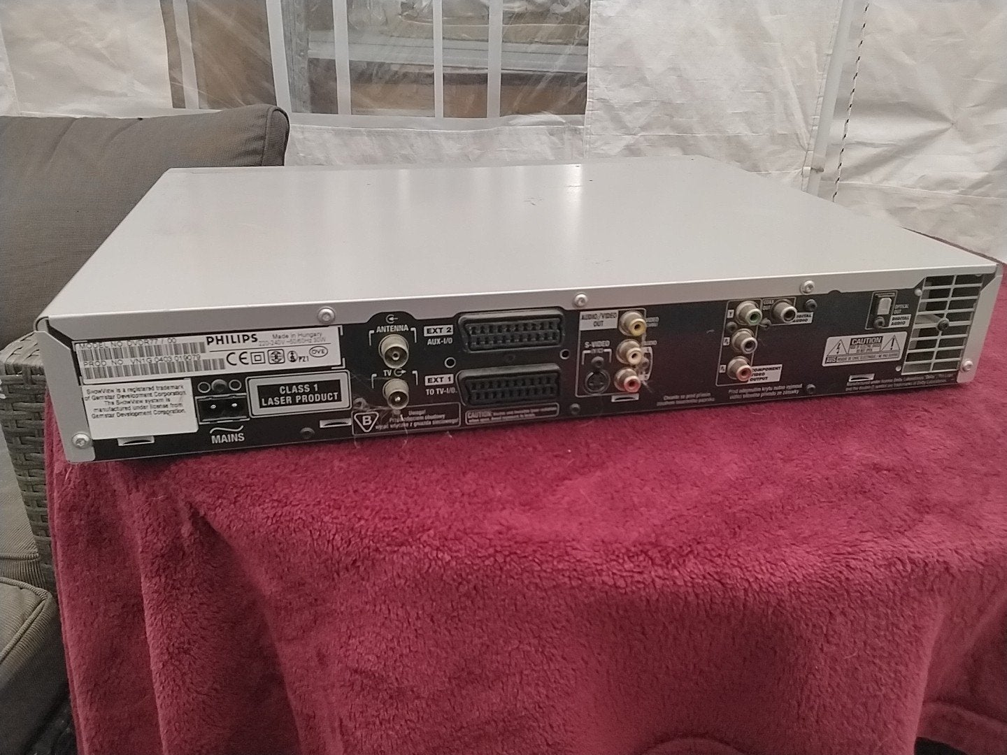 Philips Dvd-speler/recorder met harddisk, Philips, Gebruikt, Met harddisk, Dvd-recorder
