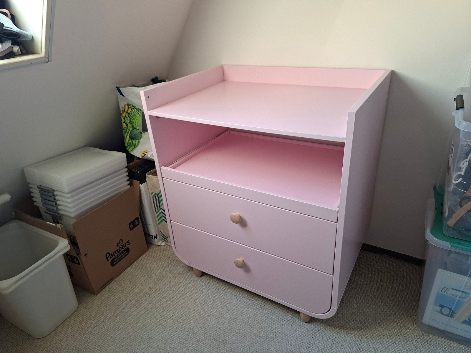 IKEA Myllra roze commode - goede staat, Ophalen, 50 tot 70 cm, Zo goed als nieuw, 75 tot 100 cm