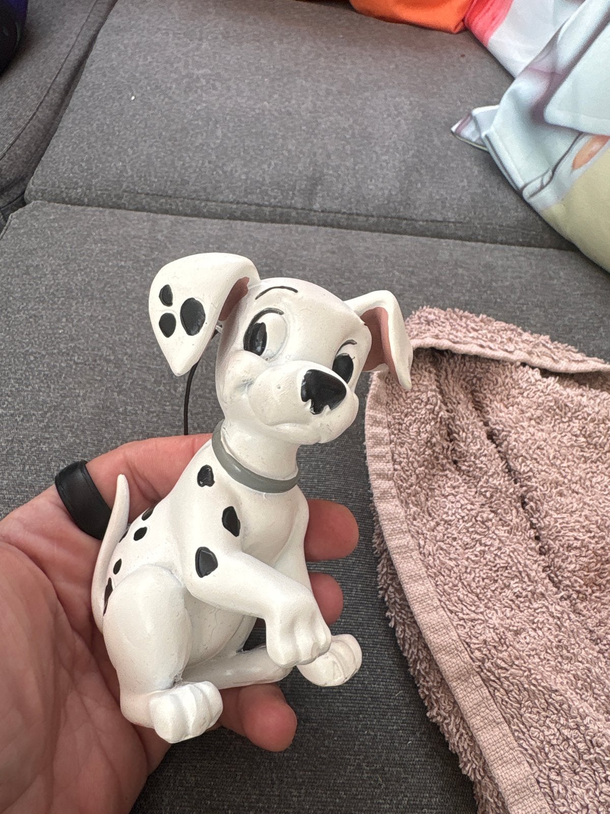 Disney 101 Dalmatiërs kerst ornament zonder doos, Verzamelen, Disney, Ophalen, Overige figuren, Gebruikt, Beeldje of Figuurtje