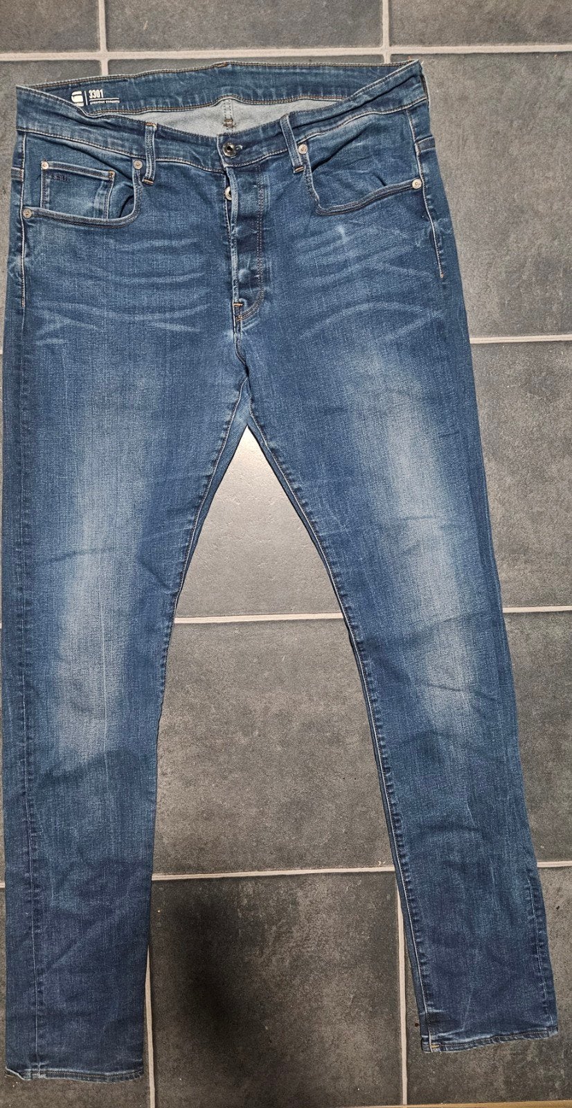 G-Star Raw broek, Blauw, Ophalen of Verzenden, Zo goed als nieuw, G-Star Raw