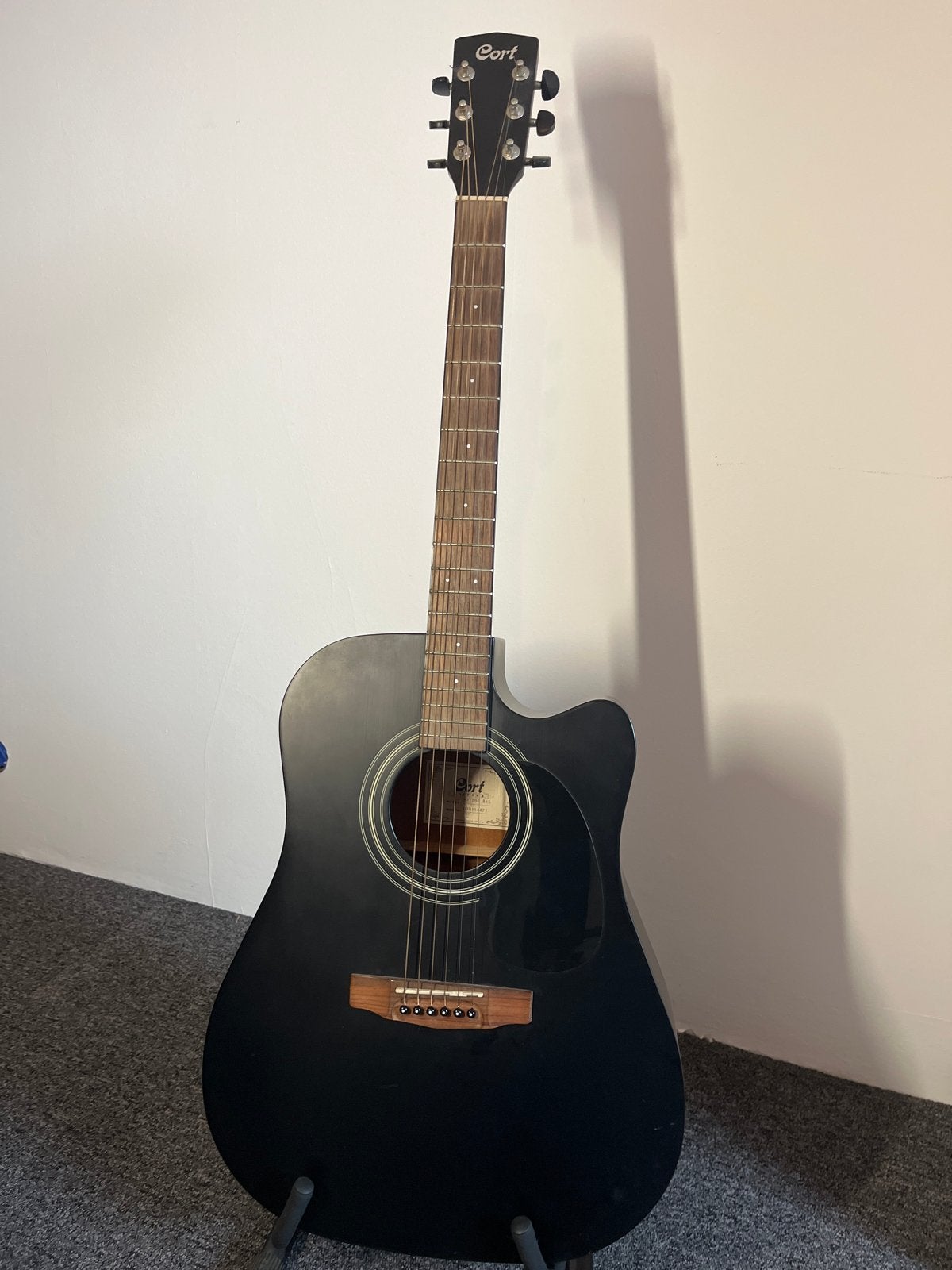 Cort MR-100F Semi-akoestische westergitaar., Ophalen of Verzenden