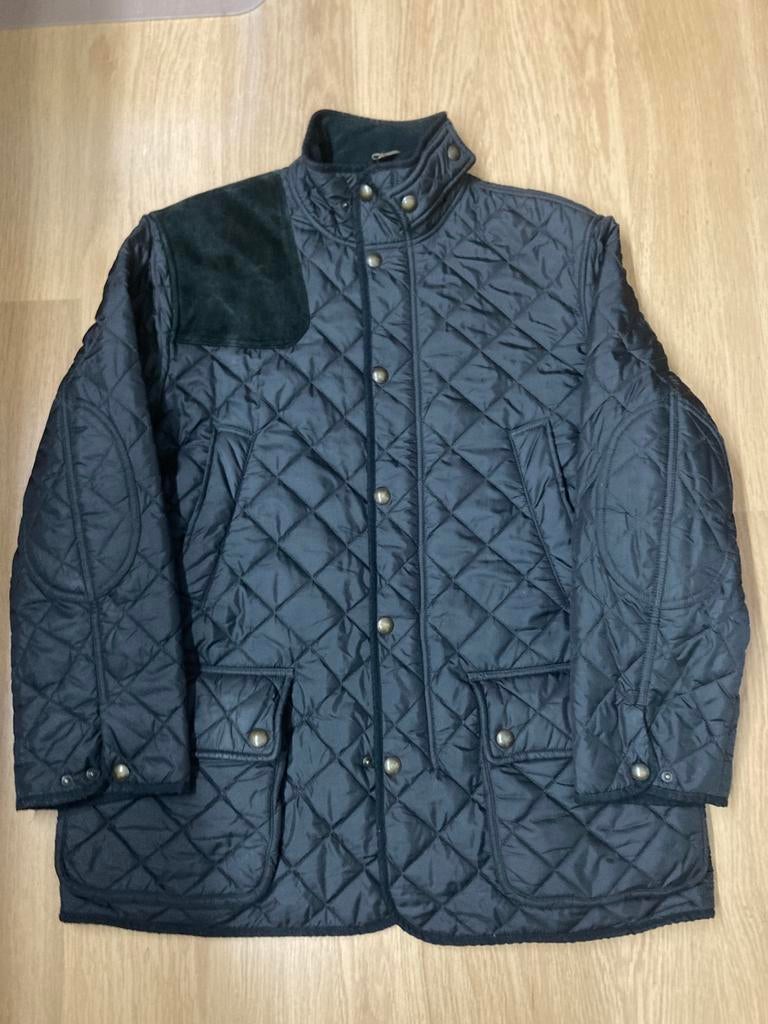 Polo Ralph Lauren The Beaton Quilted Jacket  - XL - Zwart, Zwart, Ralph Lauren, Maat 56/58 (XL), Ophalen of Verzenden