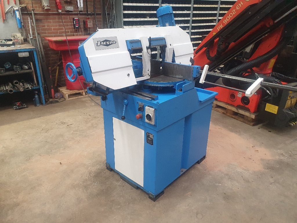JAESPA W220 DG Metaal Bandzaag / Metal Bandsaw – 220mm., Ophalen, Gebruikt, 70 mm of meer, Overige typen