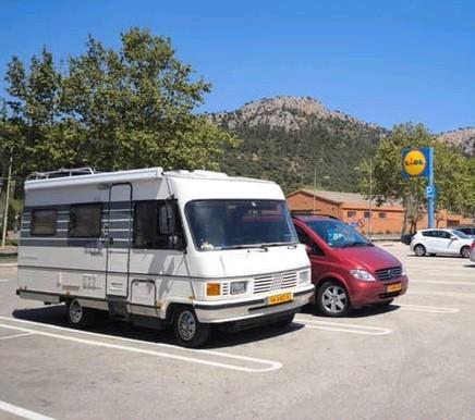 Hymer camper 2.5d 1986 belastingvrij apk 01-28, Integraal, Luifel, Fiat, Achteruitrijcamera