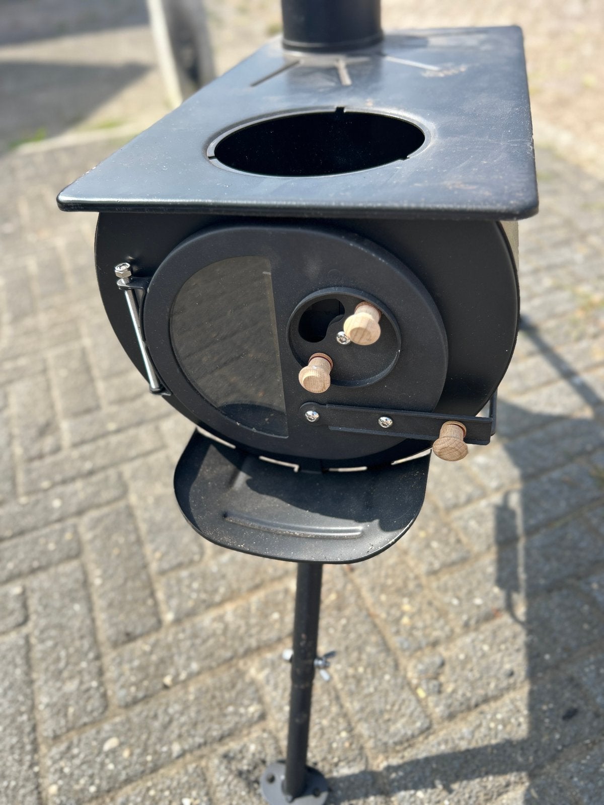 anevay frontier plus houtkachel kookstel, Ophalen, Zo goed als nieuw