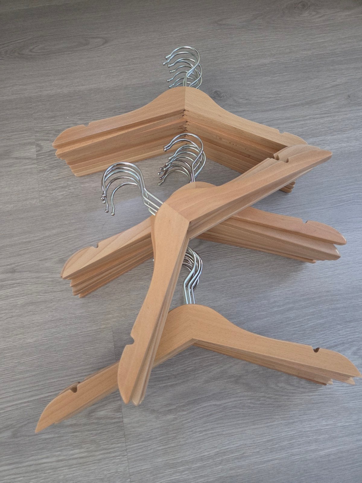 Ikea kinder kledinghangers 35 stuks, Ophalen, Zo goed als nieuw, Hout, Kinderen