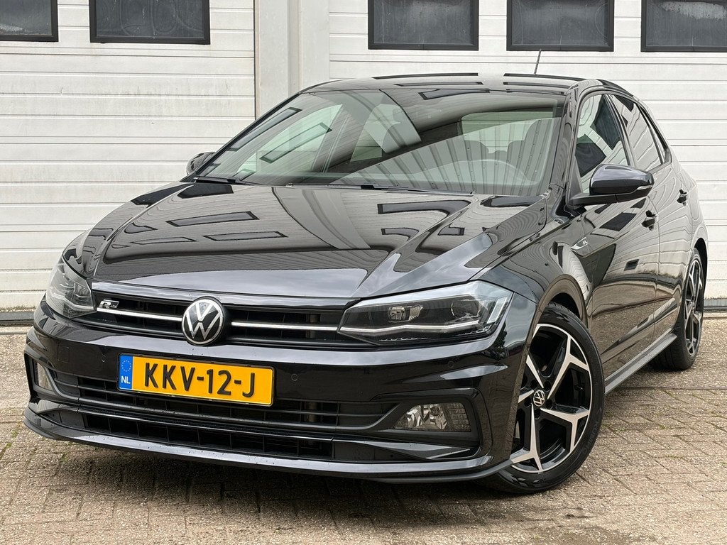 Volkswagen Polo 1.5 TSI 3x R LINE AUT/CAMERA/CARPLAY/NAVI/AC, Auto's, 4 cilinders, 150 pk, 1096 kg, Alcantara