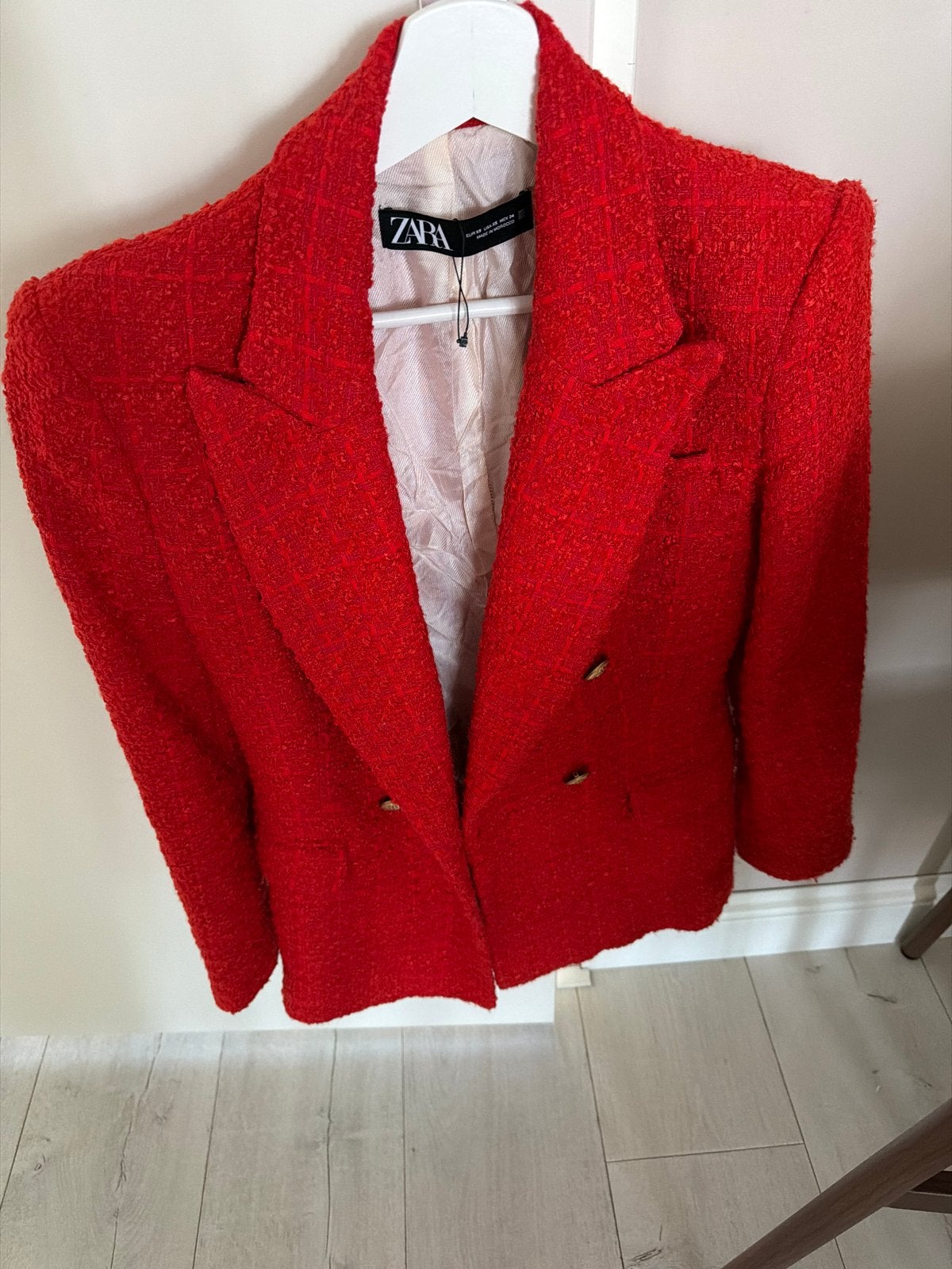 Zara Tweed Jasje - Diverse Kleuren en Maten, Meerkleurig, Zo goed als nieuw, Jasje, Ophalen