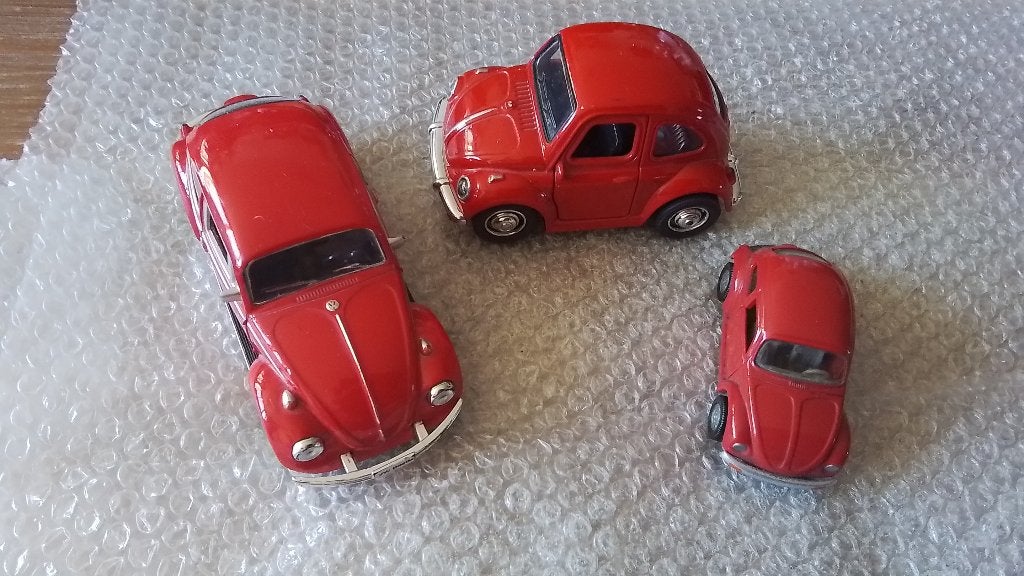 3 vw kevers in goede staat div schalen., Ophalen of Verzenden, Zo goed als nieuw, Auto