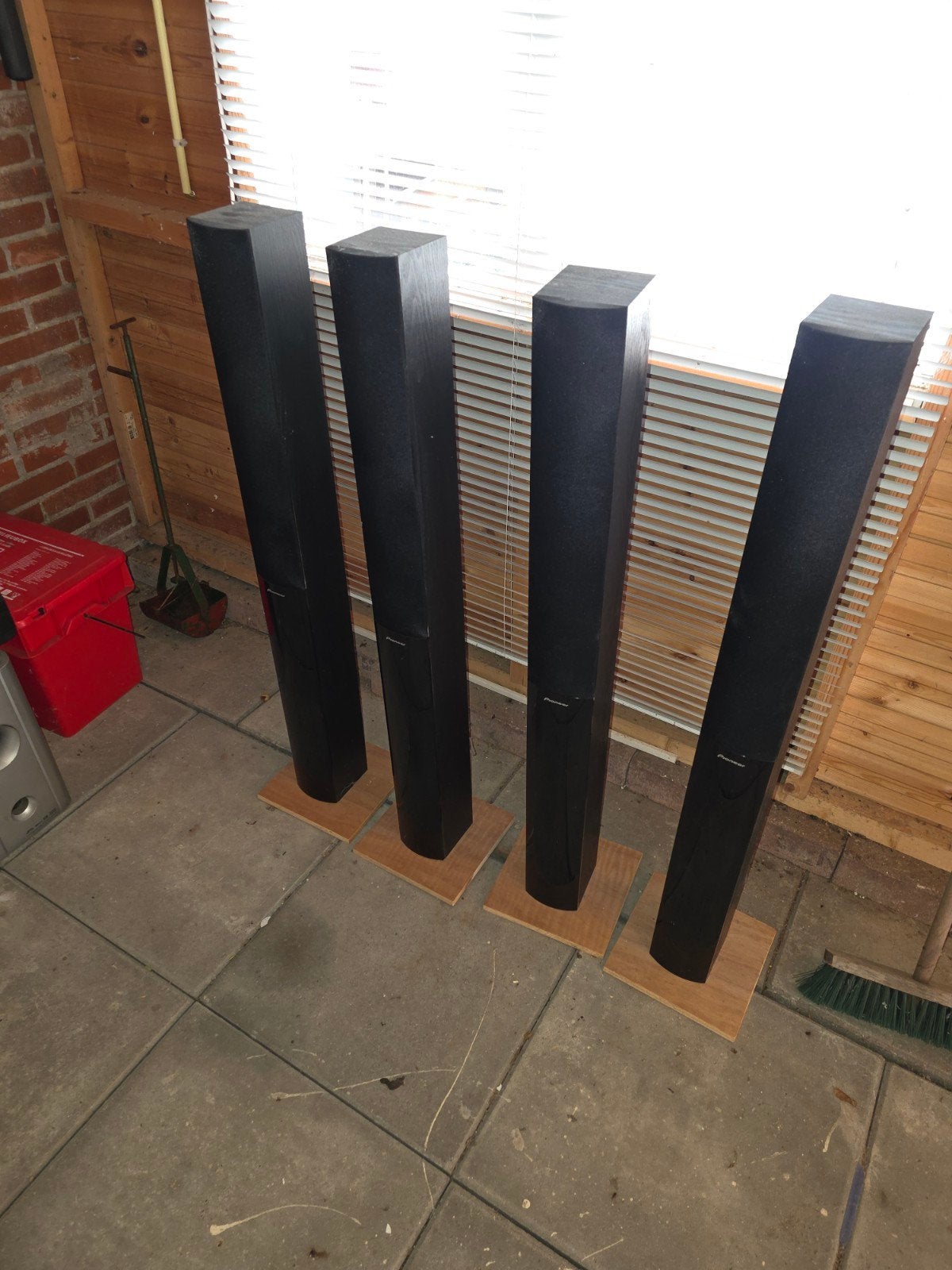 pioneer speakerset, Speakerset, Ophalen of Verzenden, Zo goed als nieuw, 60 tot 120 watt