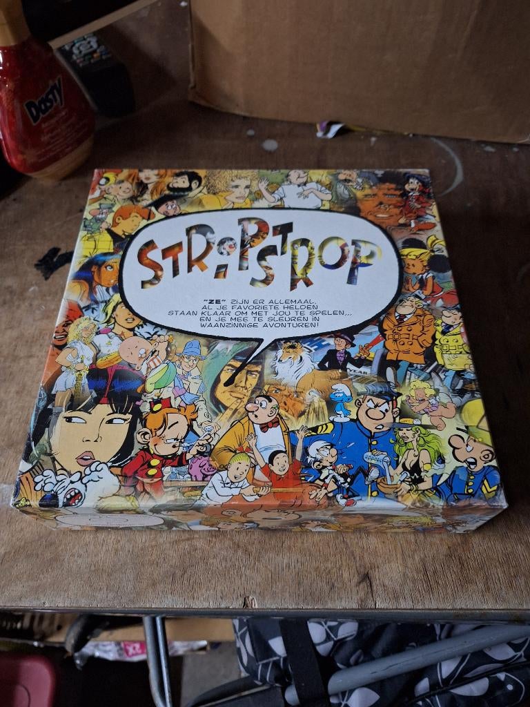 Vintage bordspel Strip Strop stripfiguren uit 1996, Hobby en Vrije tijd, Gezelschapsspellen | Bordspellen, Ophalen of Verzenden