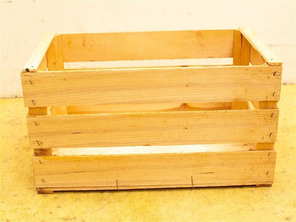 Houten kratje 37673, Ophalen of Verzenden, Gebruikt, Minder dan 50 cm