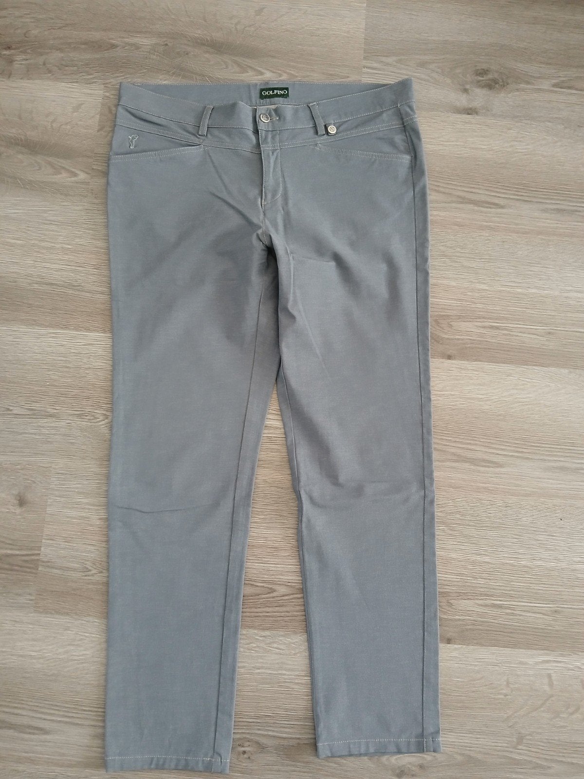 Golfino damesbroek - Grijs, Kleding | Dames, Maat 42/44 (L), Ophalen of Verzenden, Zo goed als nieuw, Golfino