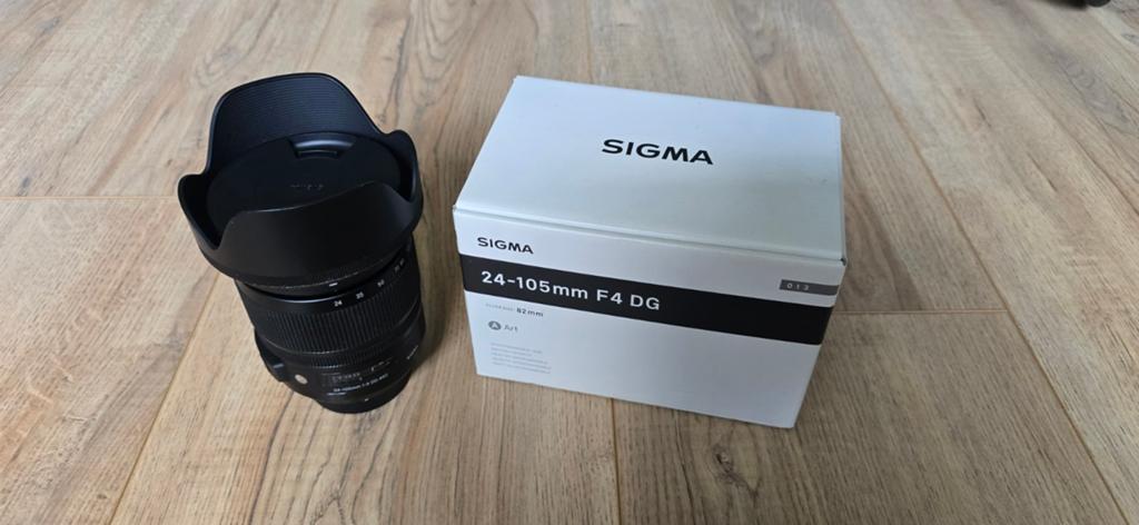 Sigma 24-105 F4 DG Art Nikon F, Ophalen of Verzenden, Zo goed als nieuw, Telelens