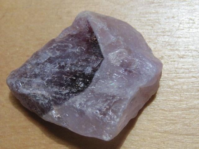 min. 13x ruwe edelsteen BANDAMETHIST (4), Verzenden, Mineraal