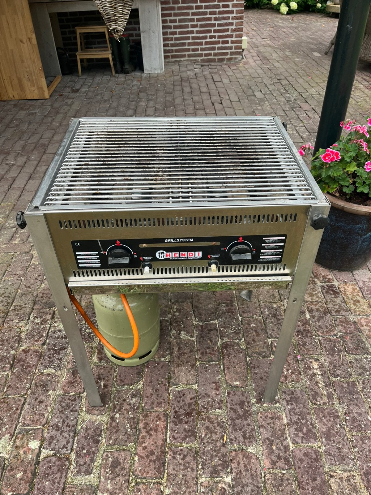 Barbecue Hendi, Tuin en Terras, Gasbarbecues, Ophalen, Gebruikt