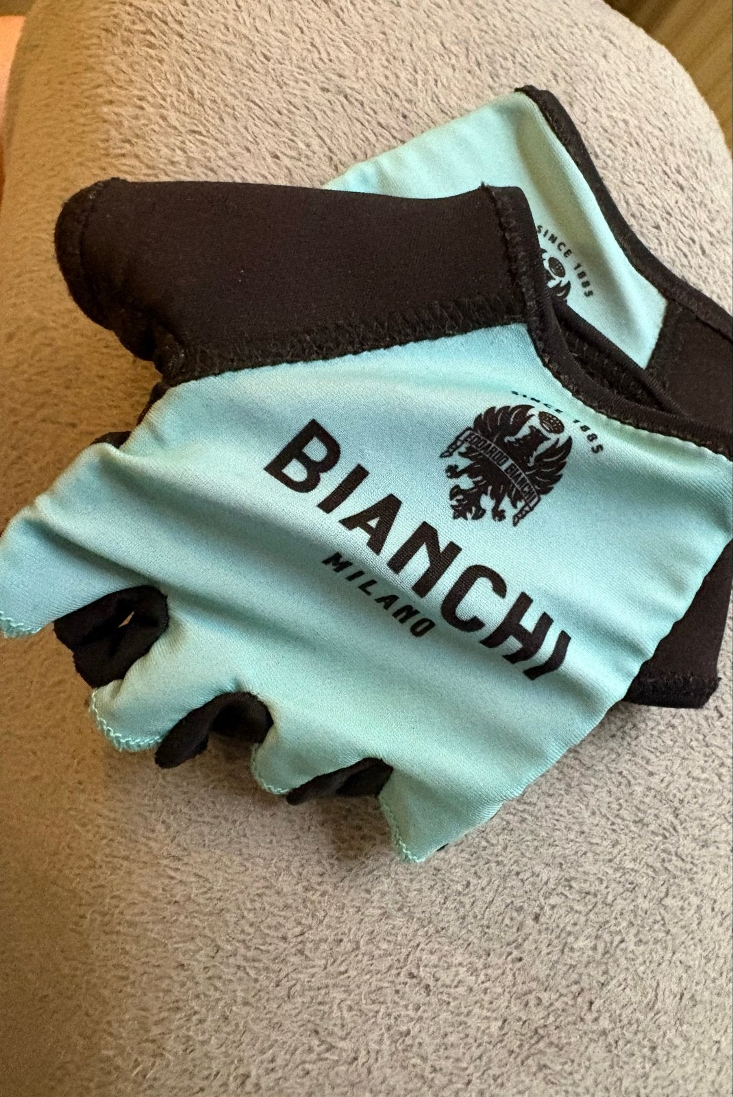 Bianchi Milano Fiets Handschoenen - Zo goed als nieuw, Fietsen en Brommers, Heren, Overige maten, Ophalen of Verzenden, Zo goed als nieuw