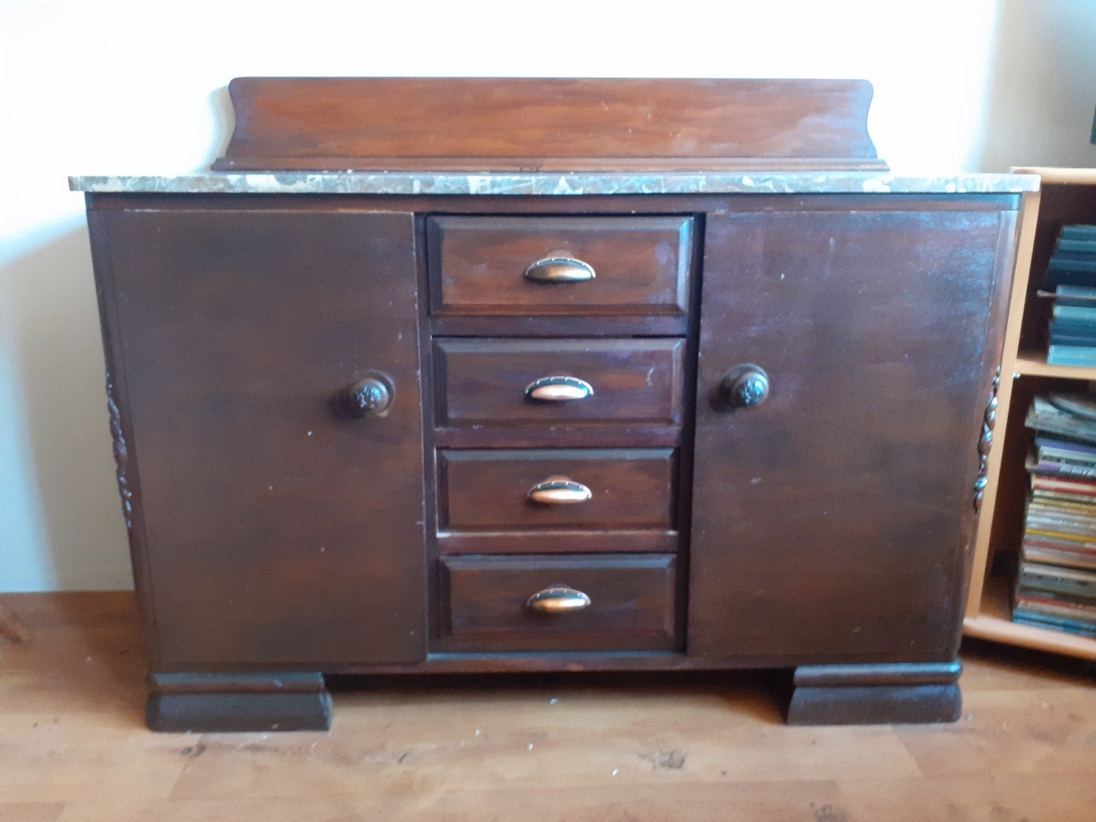 Vintage dressoir, Huis en Inrichting, Kasten | Dressoirs, Ophalen, Gebruikt, 25 tot 50 cm, 100 tot 150 cm