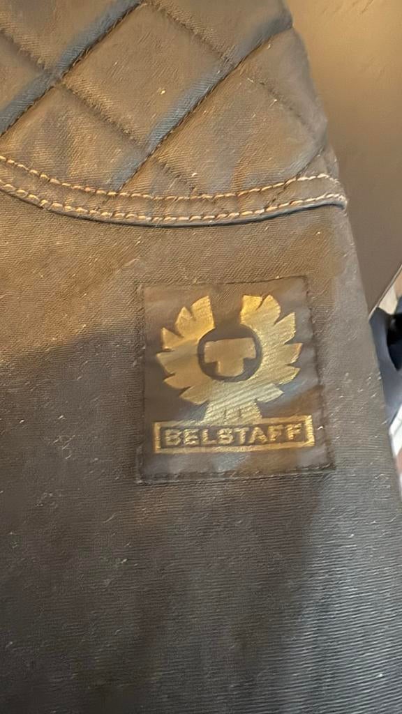 Belstaff motorjack XXL - Zo goed als nieuw, Motoren, Ophalen of Verzenden, Tweedehands, Heren, Jas | textiel