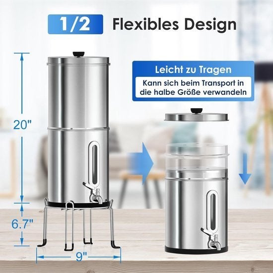 Waterfilter – Waterzuiveraar – Kraanfilter, Corvance B.V., Verzenden, Nieuw, Corvancebol@gmail.com