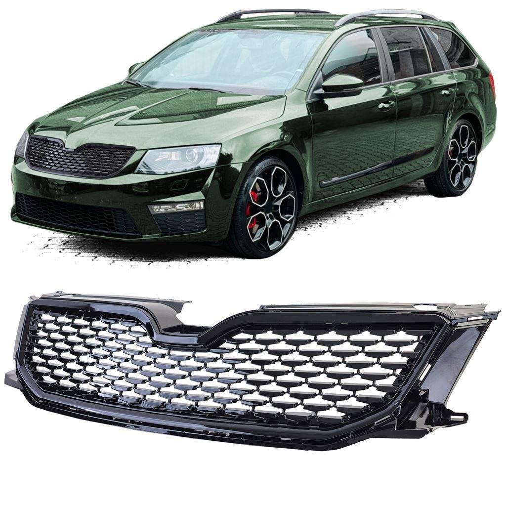 Sport Grill Geschikt Skoda Octavia 5E Glans Zwart, Verzenden, Automotive Parts, A.parts@hotmail.nl, Trasmolenlaan 12 3447 GZ Woerden