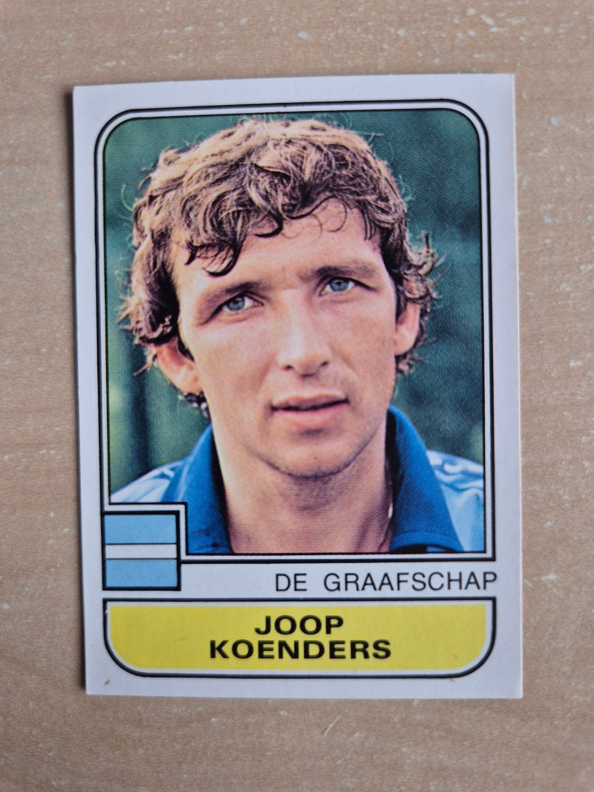 Panini Voetbal 82 Joop Koenders De Graafschap, Ophalen of Verzenden, Zo goed als nieuw, Ajax, Poster, Plaatje of Sticker