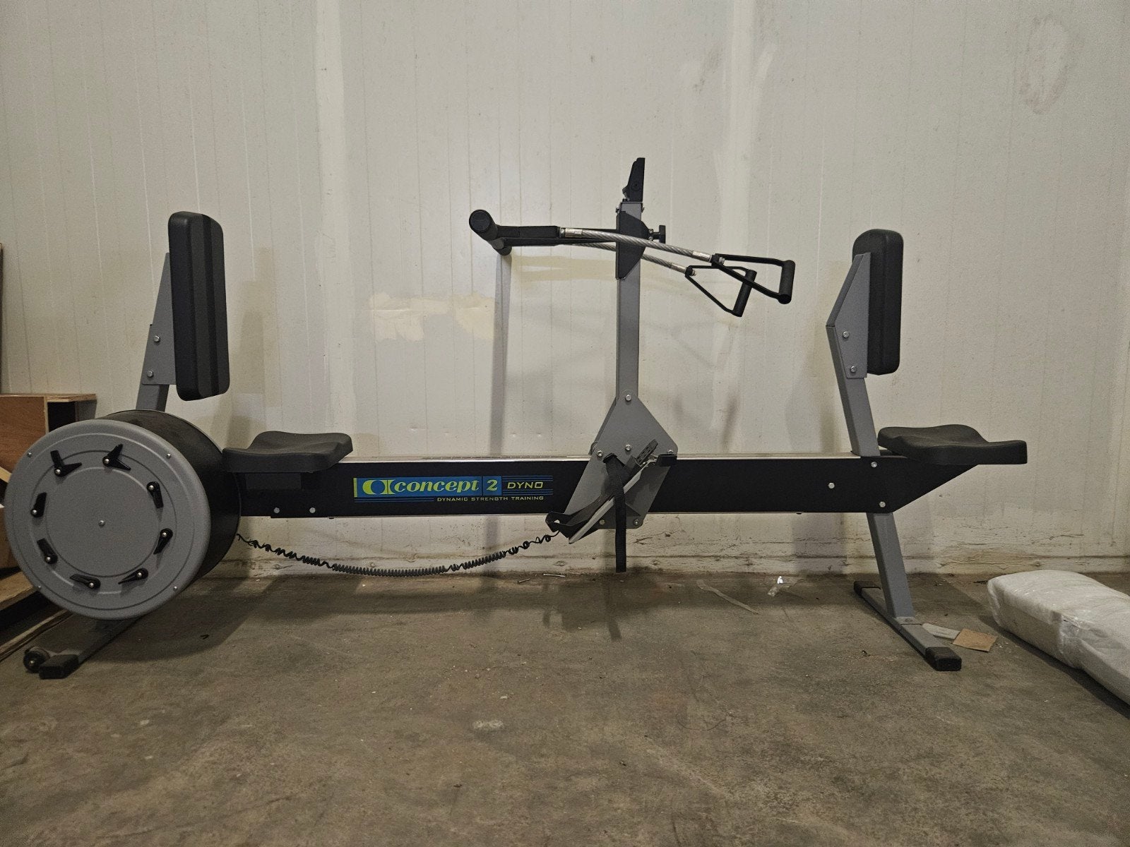 Professionele Concept 2 Dyno Roeitrainer, Sport en Fitness, Ophalen, Benen, Gebruikt, Metaal